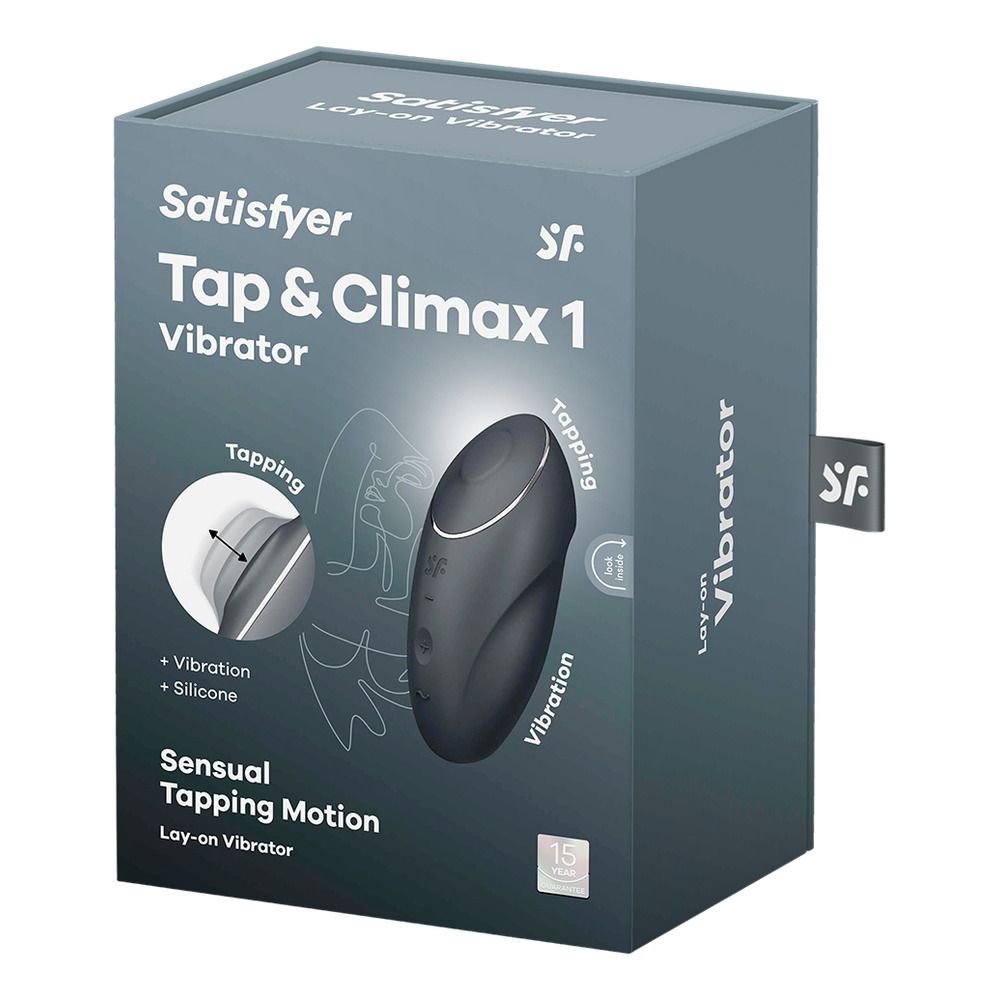 Satisfyer Tap & Climax 1 - Grey