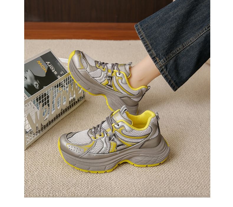 FRAISO - Platformpaneel Mesh Sneakers