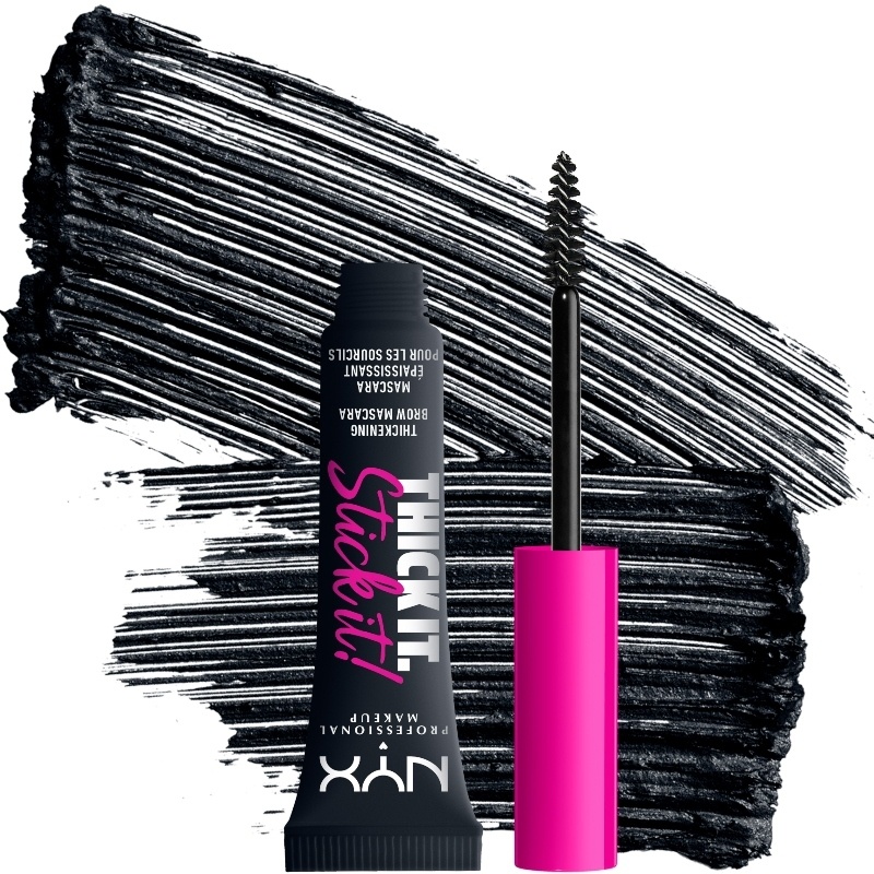 NYX Prof. Makeup Thick It. Stick It! Brow Mascara 7 ml - Black