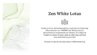 Therme Zen White Lotus Hand Balm 75ML