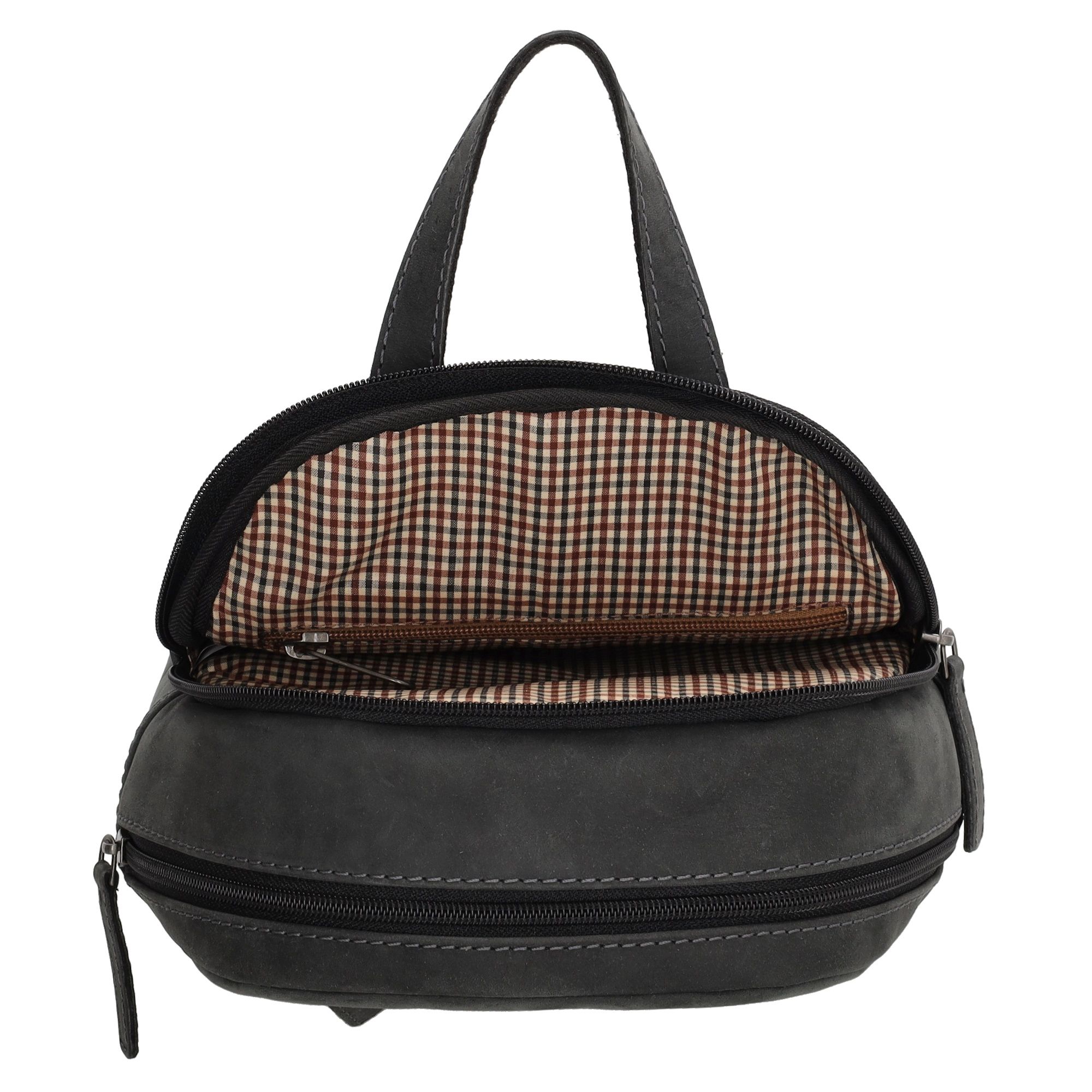 Hide & Stitches Idaho Rugzak Zwart
