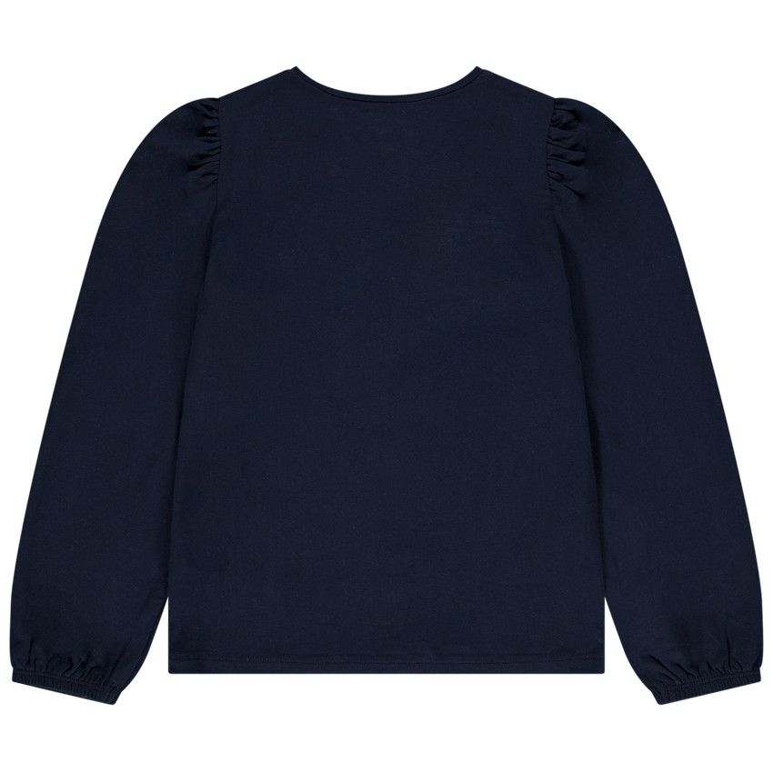 T-shirt manches longues motif fantaisie pour fille