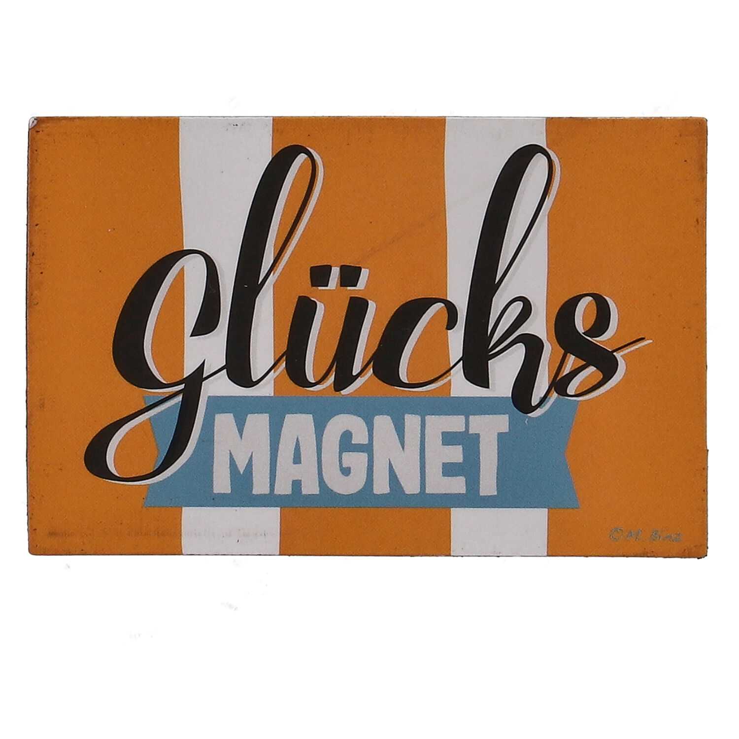 Magnet *Glücksmagnet*,  8,5x5,5cm