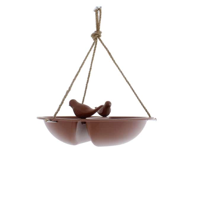 Tierbedarf - Vogeltränke zum Hängen - taupe - ca. 27 x 6 cm