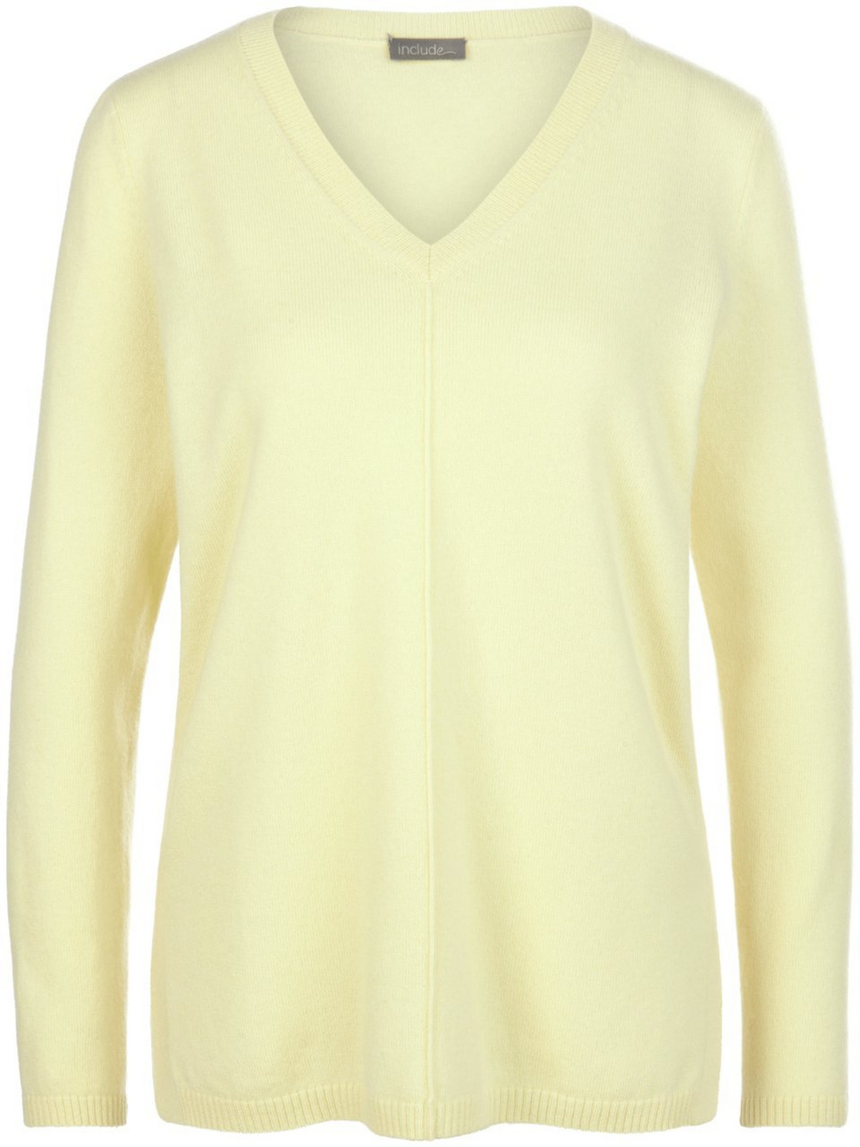 V-Pullover aus 100% Premium-Kaschmir