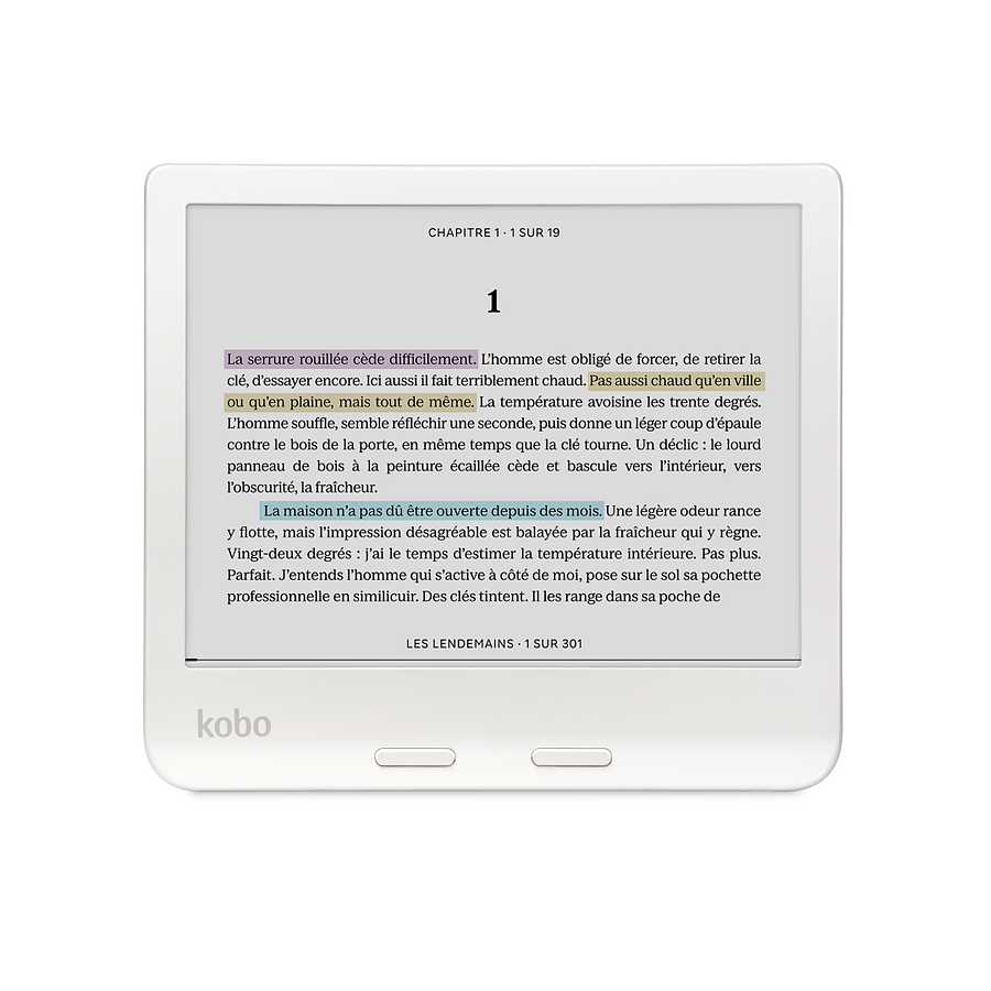 Kobo Libra Colour Blanc