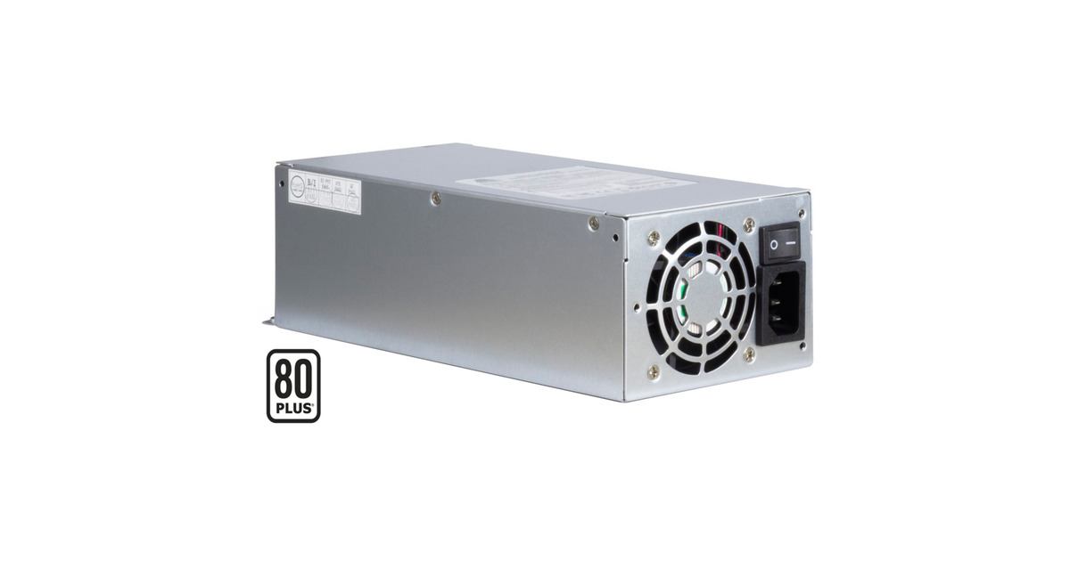 Inter-TechASPOWER U2A-B20600-S 600 watt voeding   (Grijs)