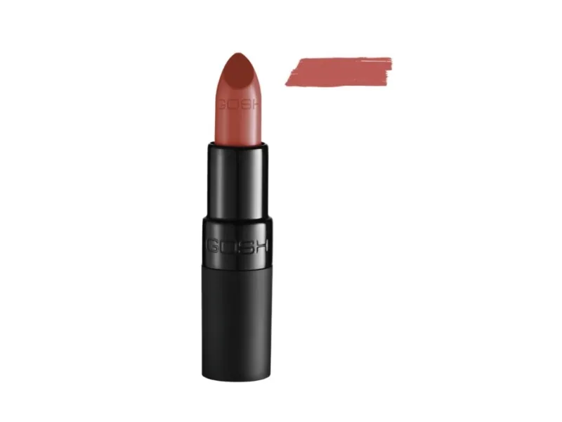 GOSH Lipstick Velvet Touch Nærende læbestift 4g 122 - Nougat