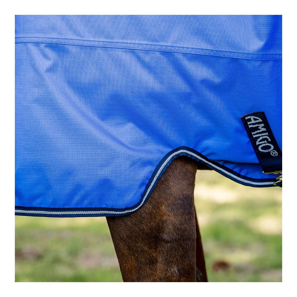 Horseware AMIGO HERO PLUS 600D 100G - Couverture paddock blue/navy