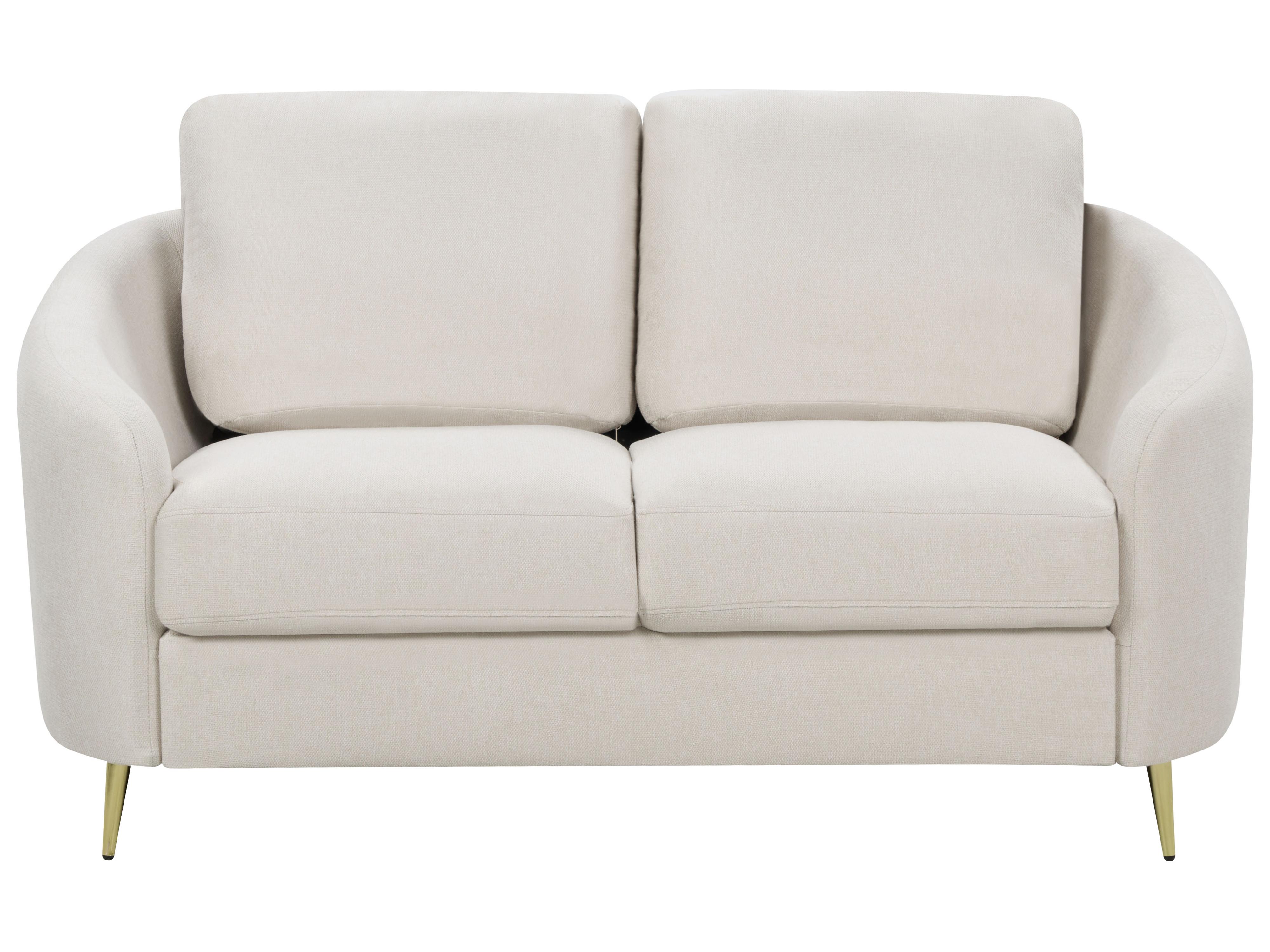 Bank 2-zits TROSA Stof Lichtbeige