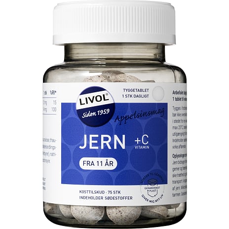 Jern tyggetablet
