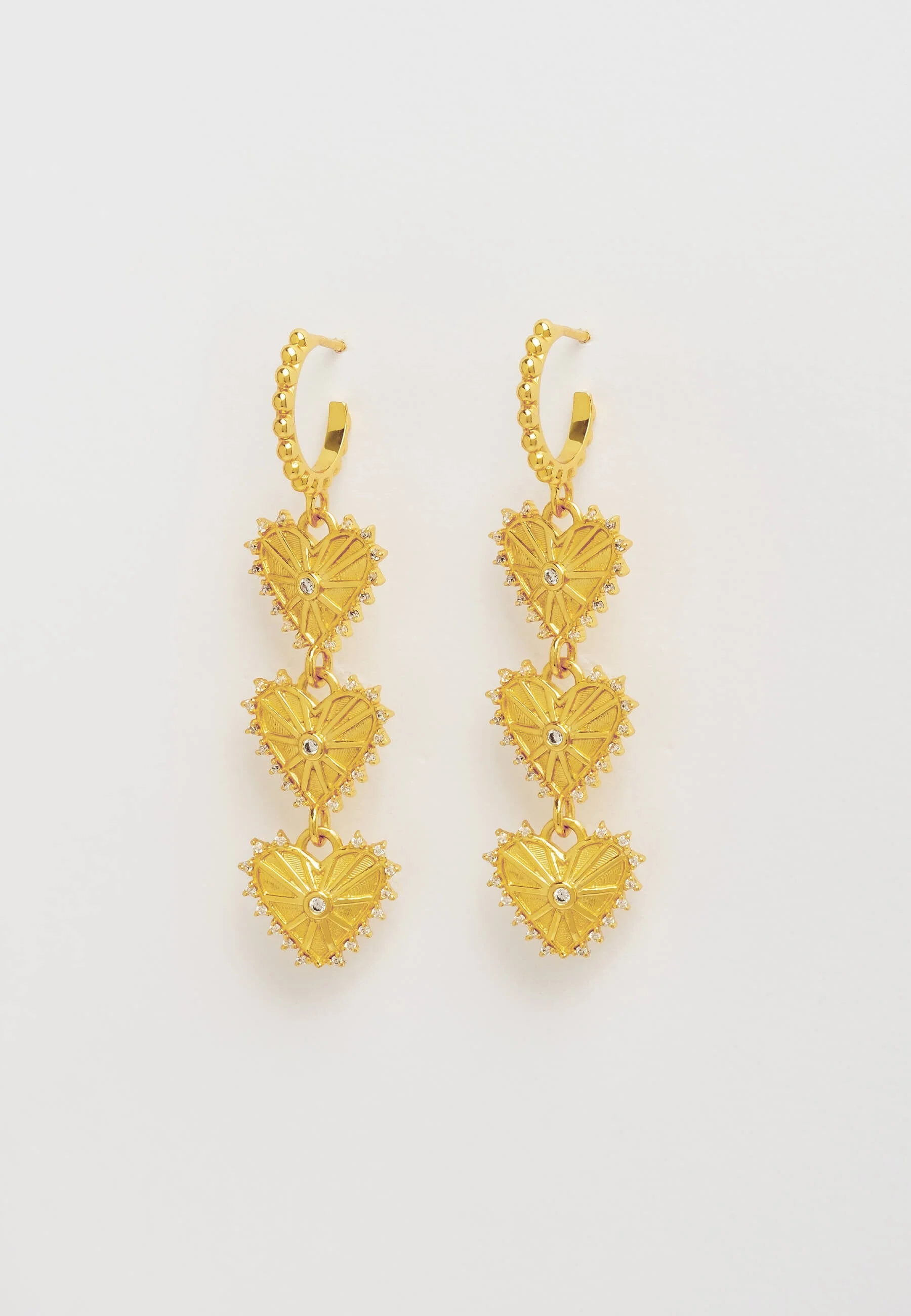 SYNERGY - Boucles d'oreilles coeur | Multicolore