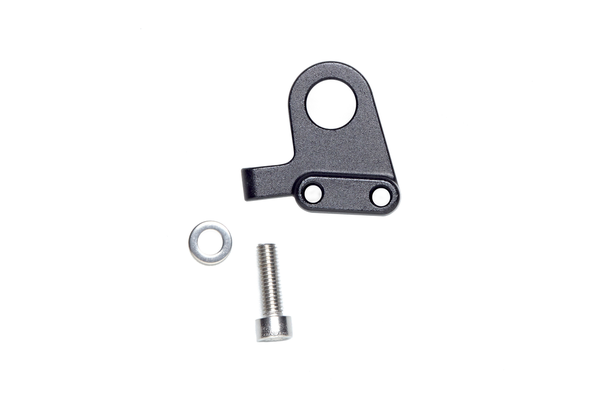BG-KICKSTAND ADAPTER MC Seitenständer Aufnahme-Platte  schwarz