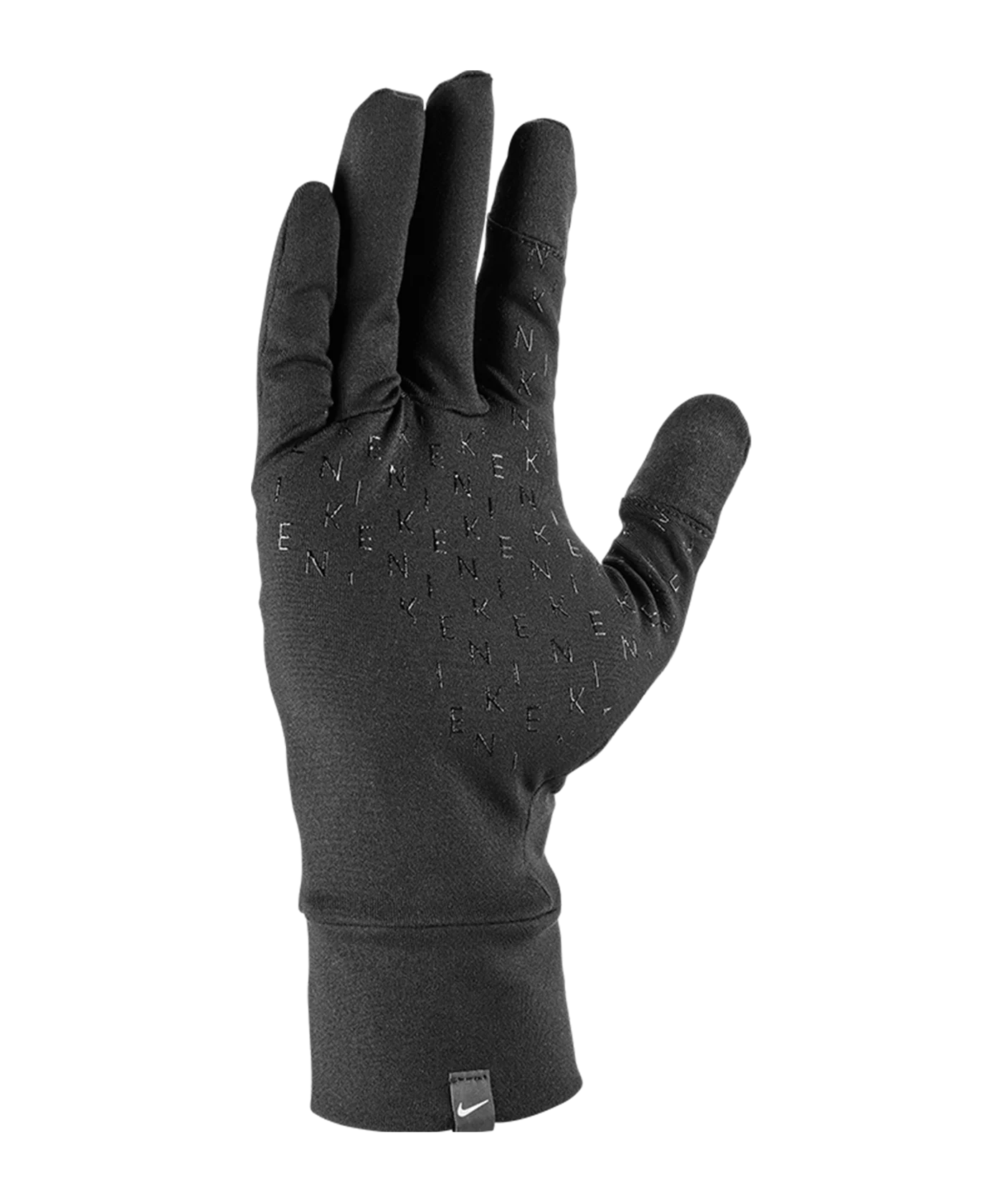 Nike Fleece Handschuhe Running Schwarz F082
