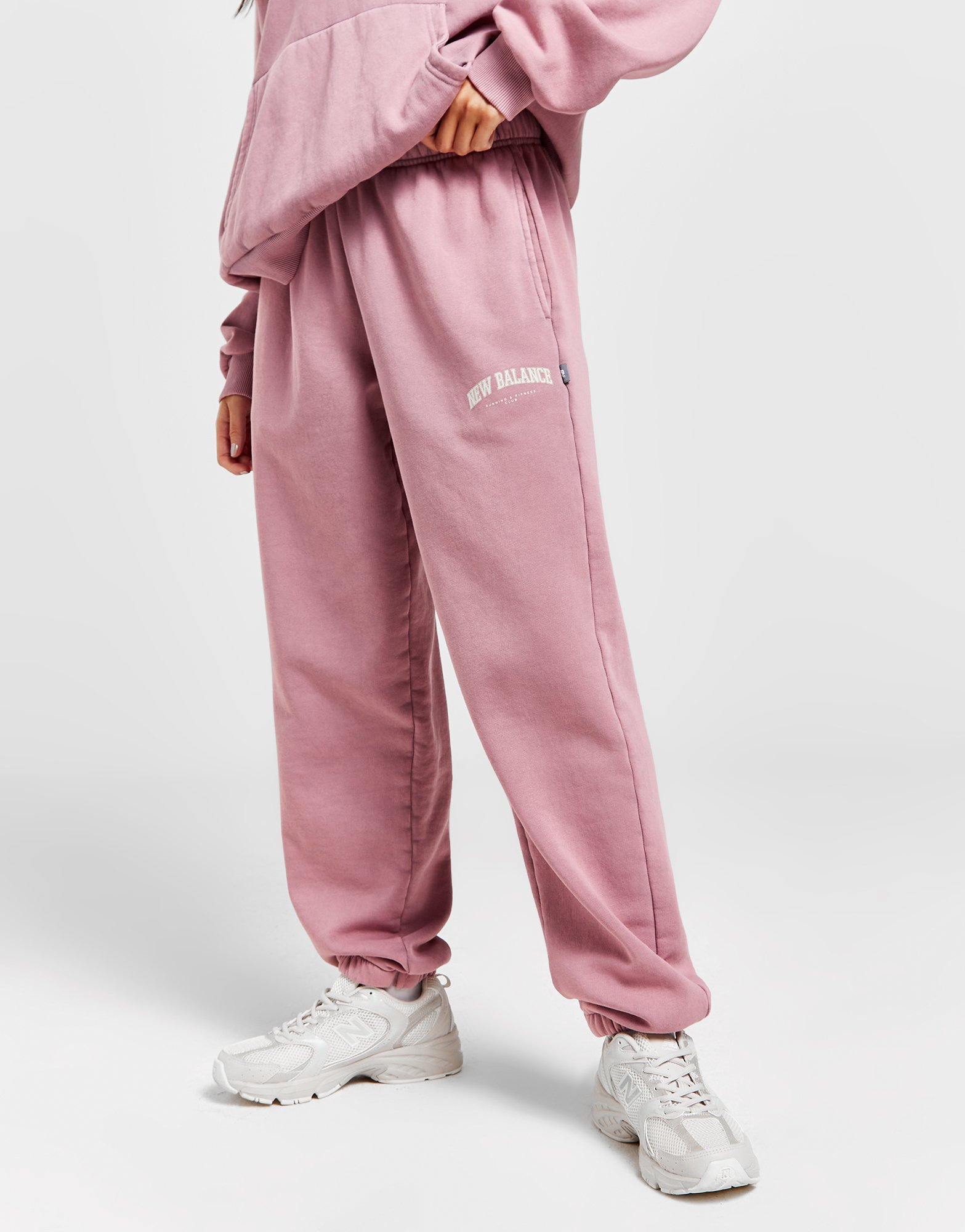New Balance Pantalon de jogging Logo Washed Femme