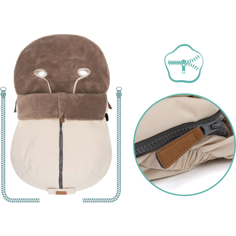 fillikid Winterfußsack Sella Elite Ivory