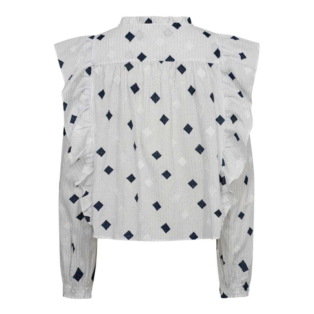 Co´Couture Estellacc Frill Blouse 35578