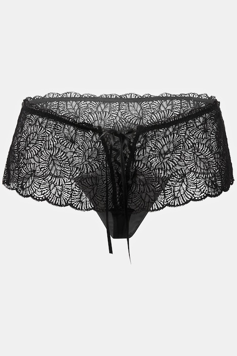 Stringpanty, Schnürung, Ouvert-Öffnung