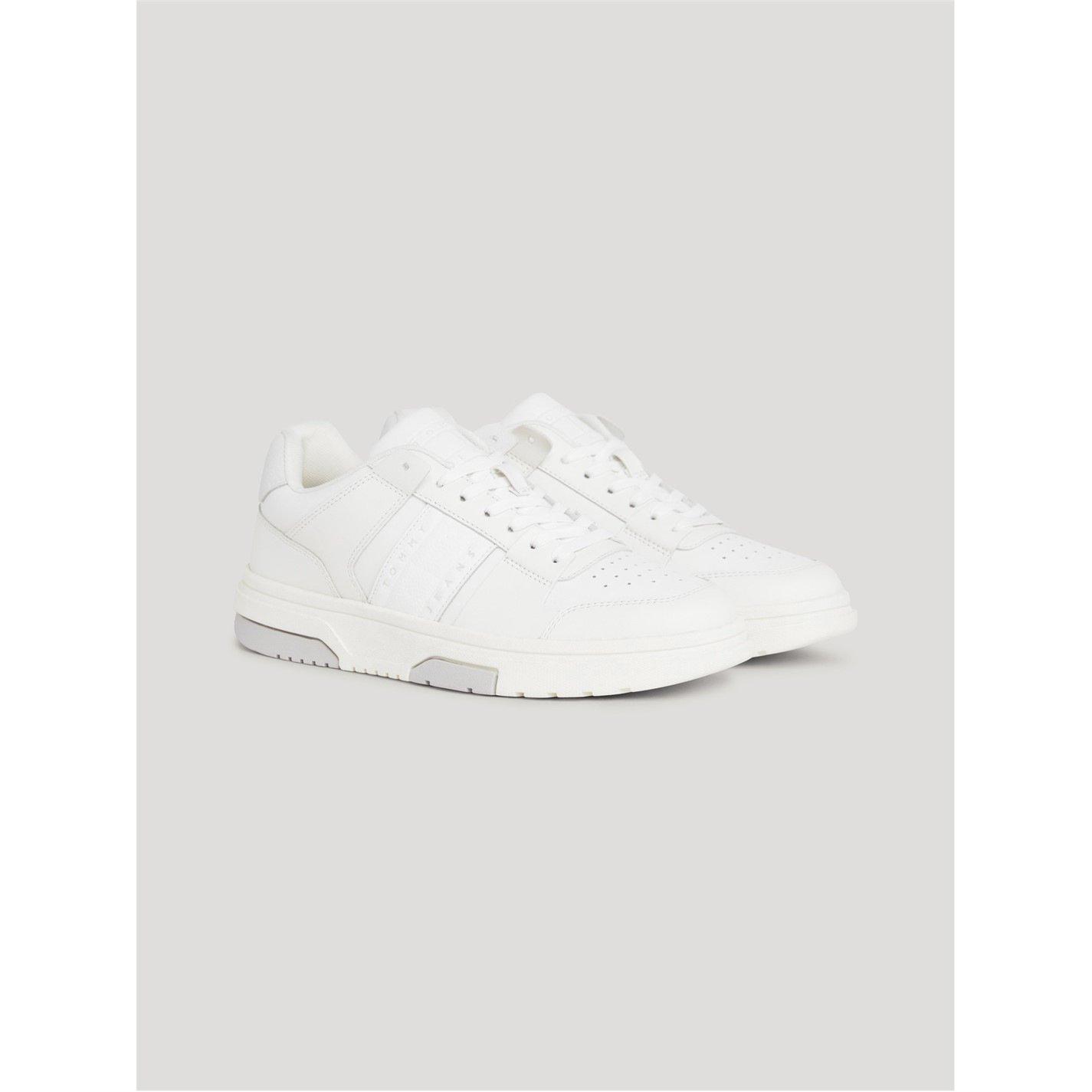 Tommy Jeans Leather Skate Trainers