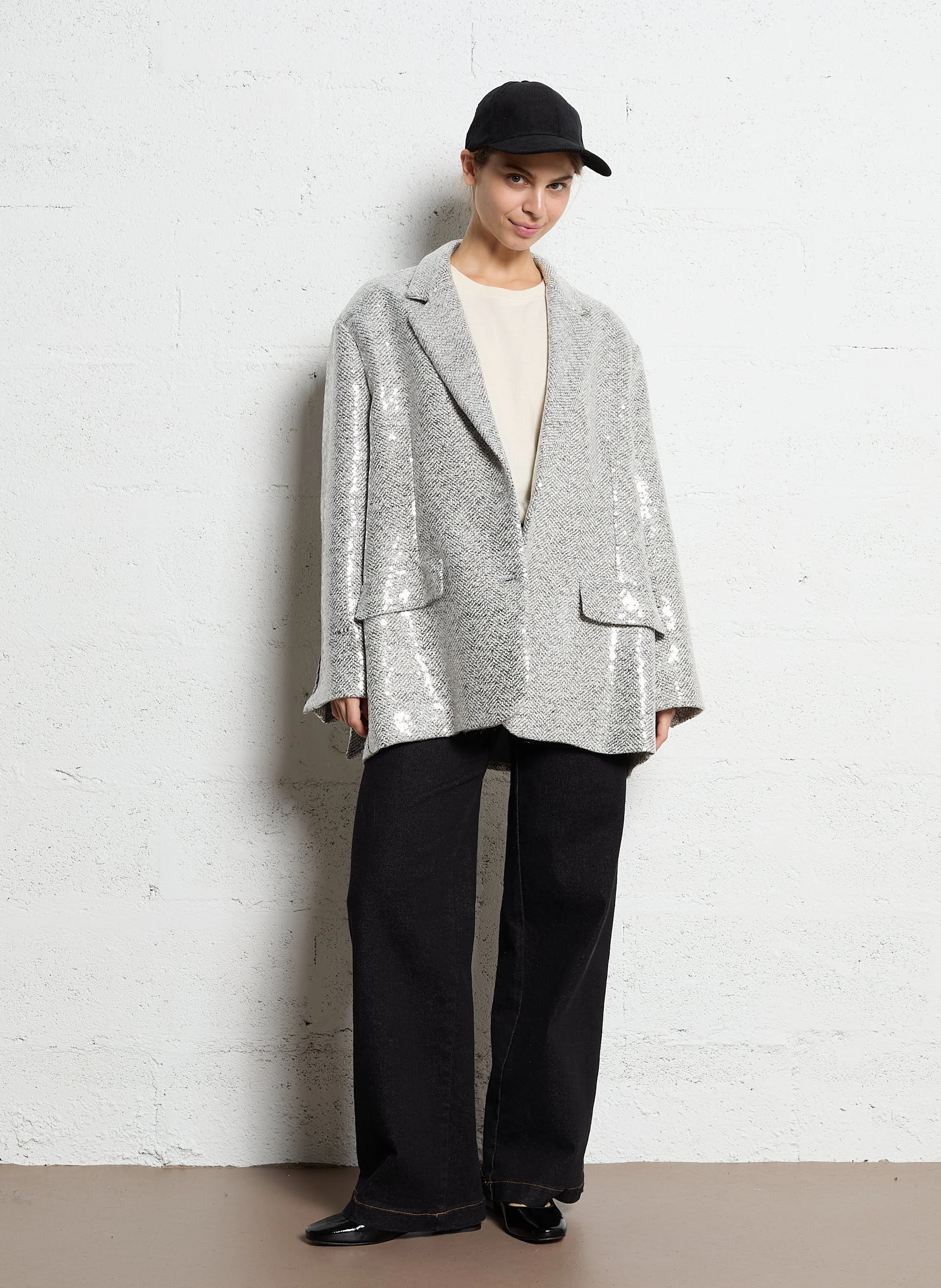 BONNIE - Babies en cuir| Noir