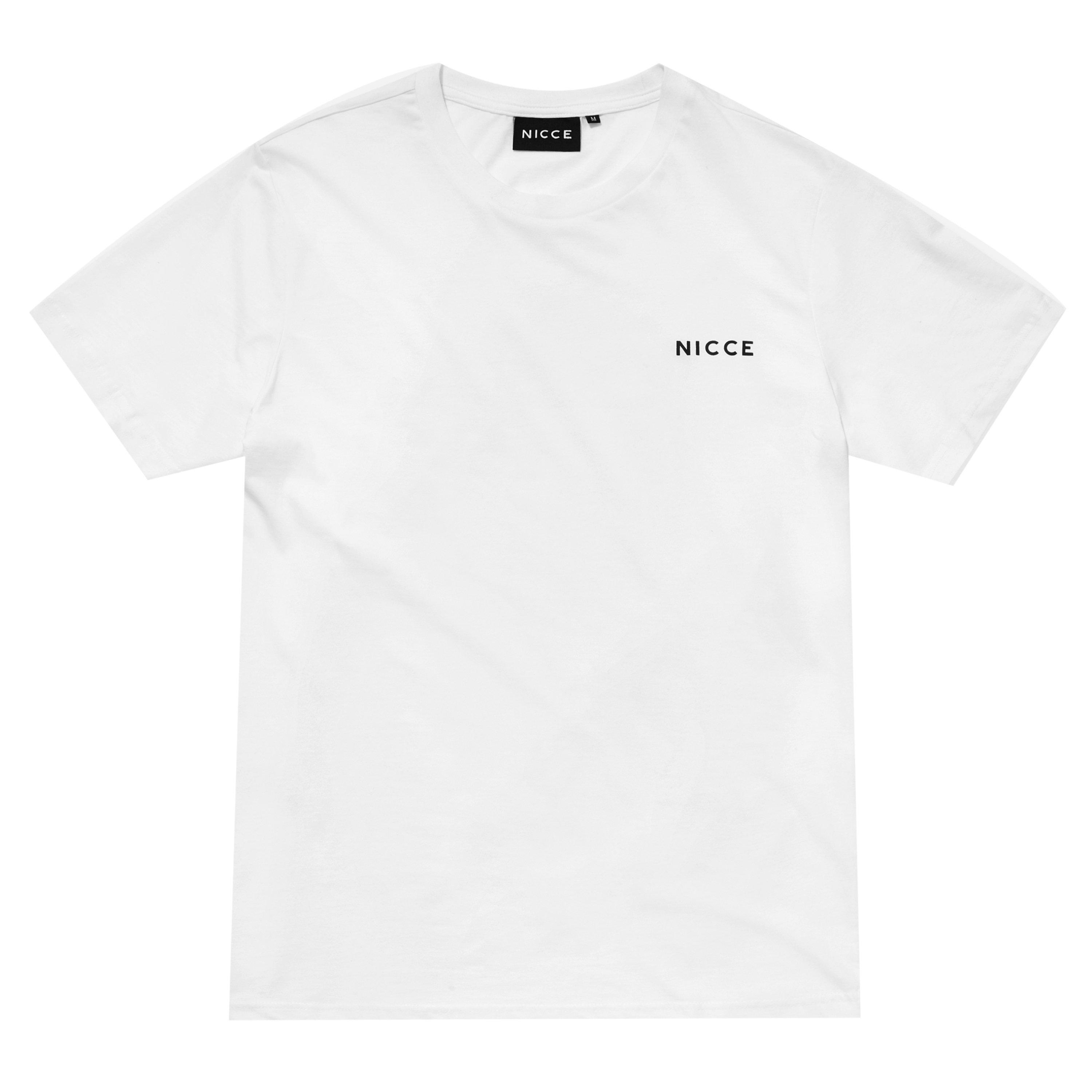 Nicce Nicce Chest Logo T Shirt Mens