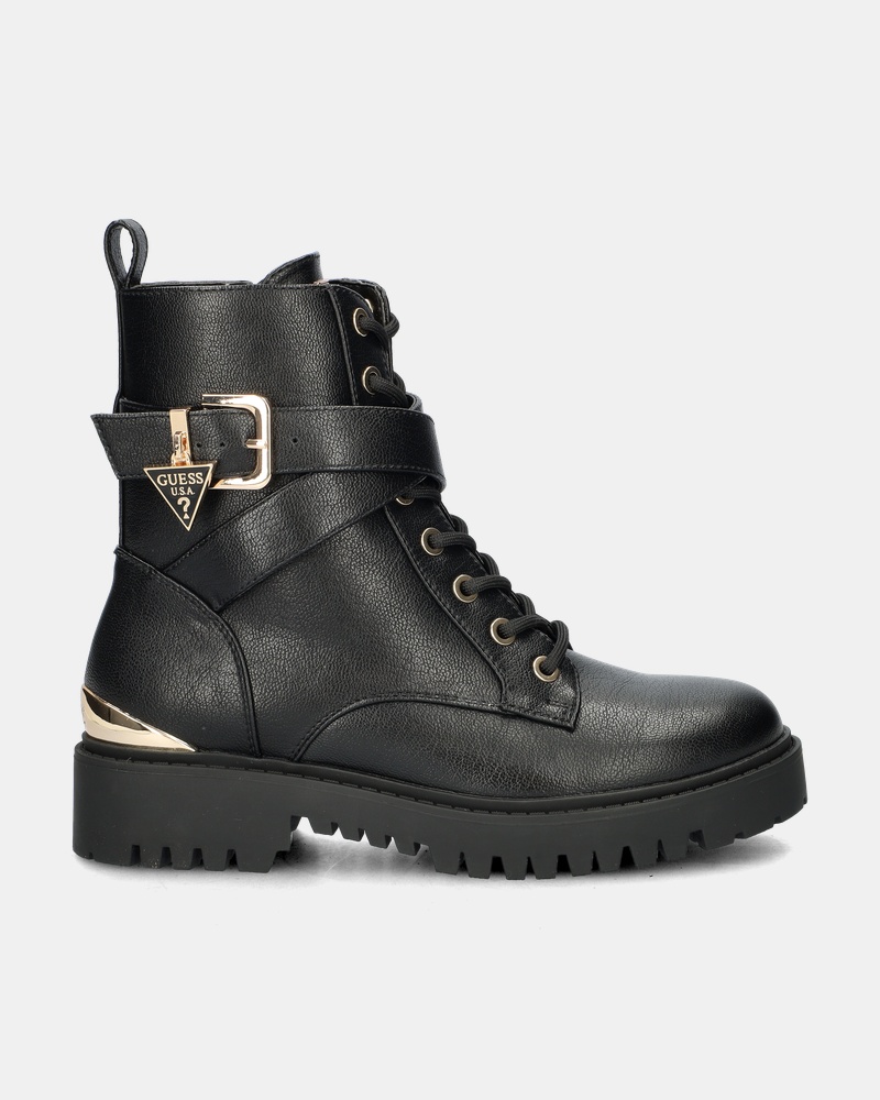 Guess Olsy Bikerboots  - zwart