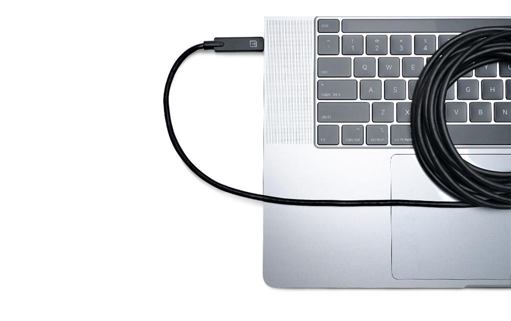Tetherboost Pro, USB-C Core Extension<br>Erweitert und verbessert das Signal um 4.8 m