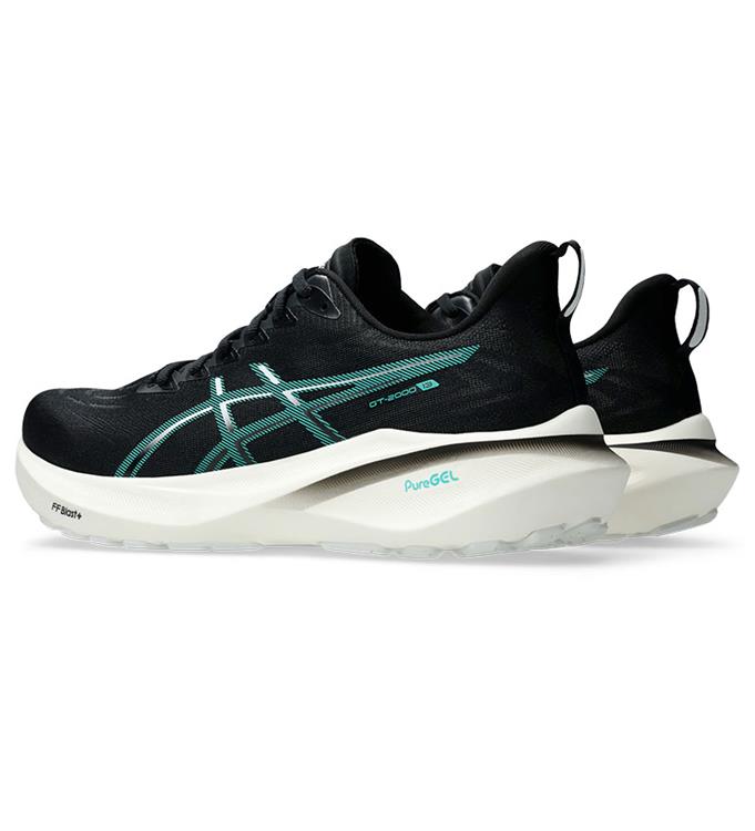 ASICS GT-2000 13 1011B861 BLACK-WAVE-TEAL