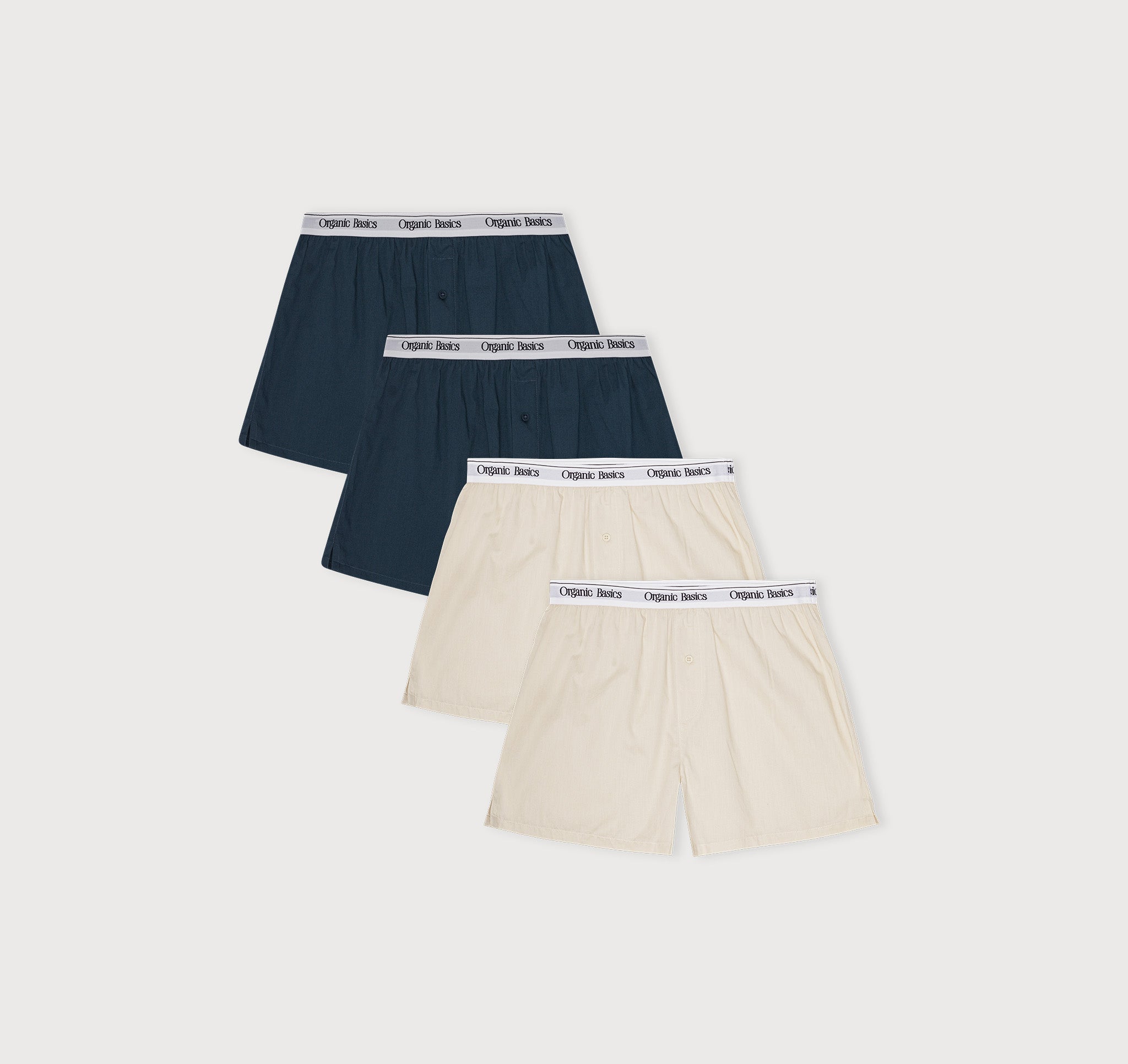 ORGANIC COTTON<br>Easy Boxer Shorts 4-Pack