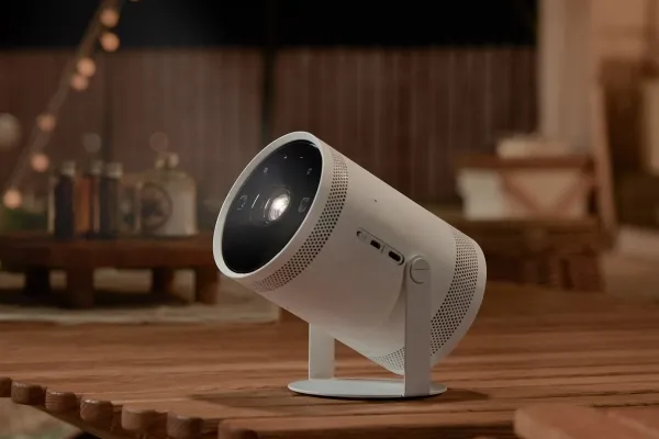 Samsung | The Freestyle (2. Generation) - DLP-projektor - LED - bærbar - 550 lumen - Full HD (1920 x 1080) - 16:9 - 802.11a/b/g/n/ac trådløs/AirPlay 2