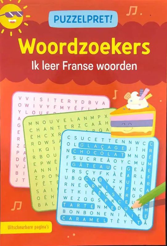 Woordzoekers - Ik leer Franse woorden
