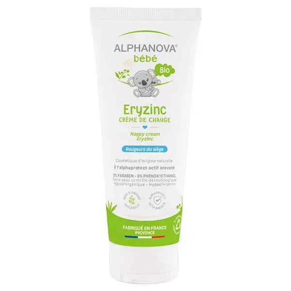 Alphanova Bébé Eryzinc Crème de Change 75g