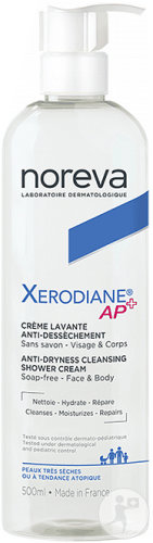 Noreva Xerodiane AP+ Crème Lavante Anti-Dessèchement Peaux Très Sèches Ou À Tendance Atopique 500ml