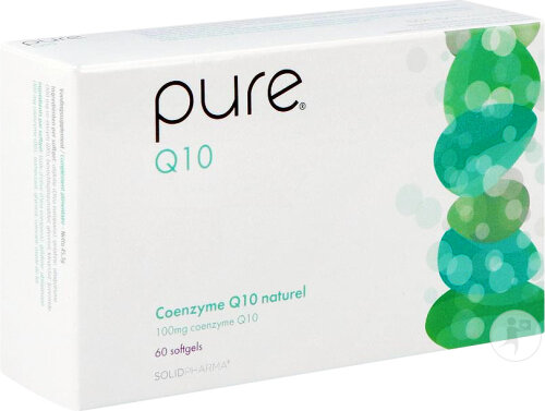 Pure Q10 Coenzyme Q10 100mg 60 Softgels