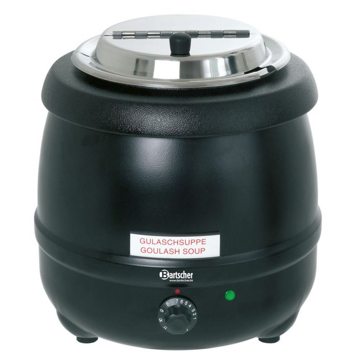 Bartscher Suppentopf Economic, 9L, schwarz
