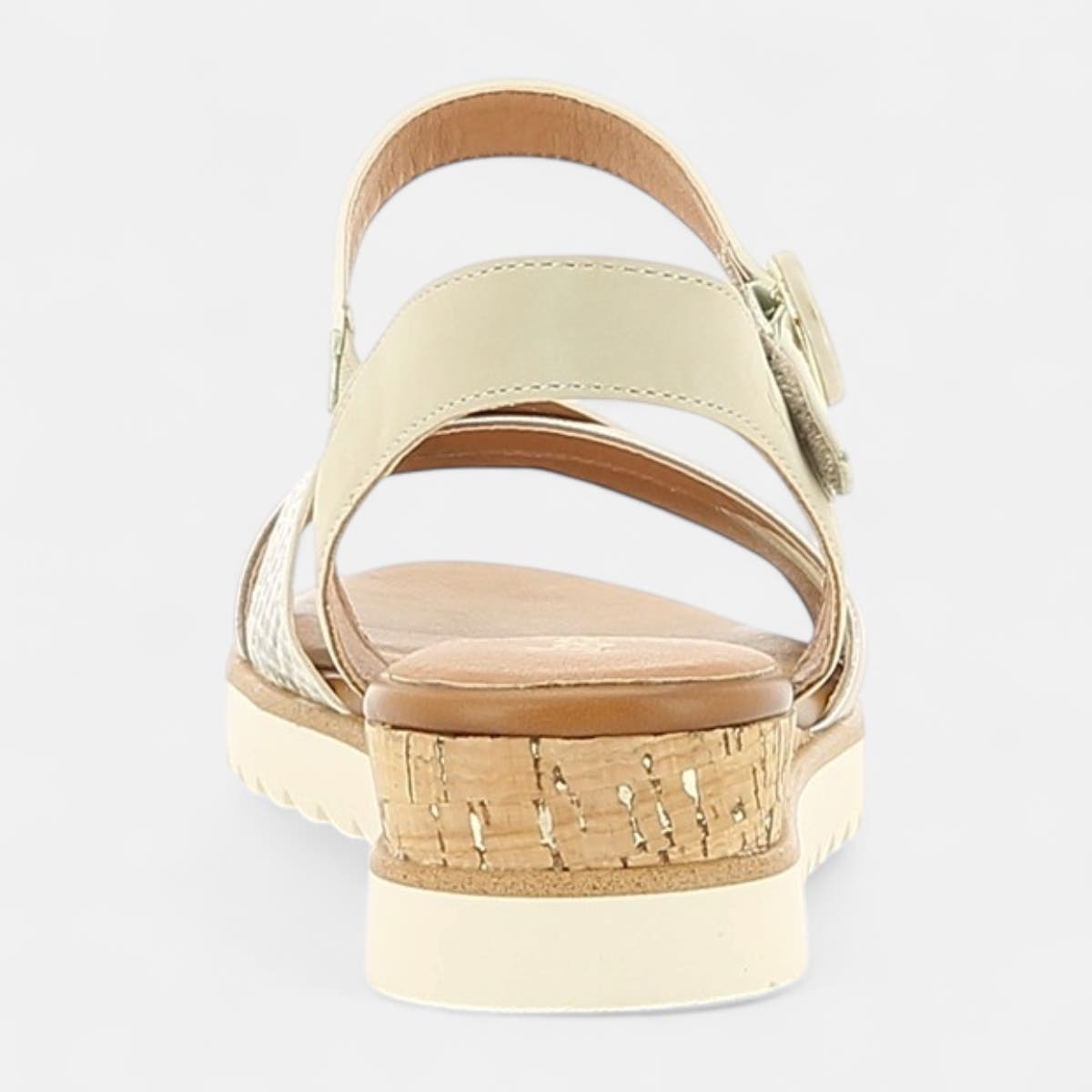 Nu-pieds Femme beige