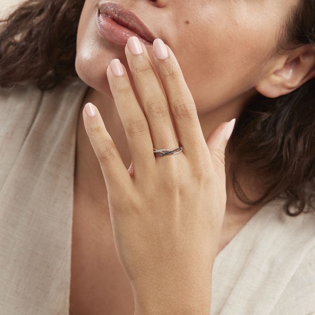 Bague Ursulla Or Blanc Diamant