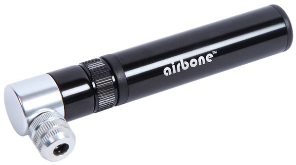 DUAL Minipumpe mit CO2-Adapter und CO2-Patrone  schwarz