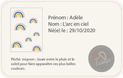 Adèle l'arc en ciel