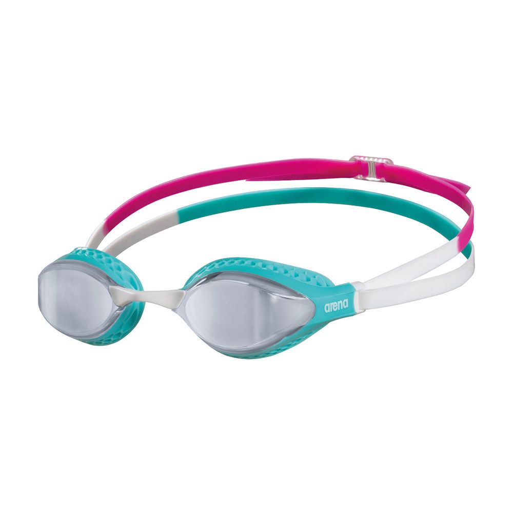 Arena AIR SPEED MIRROR - Lunettes de natation silver/turquoise/multi