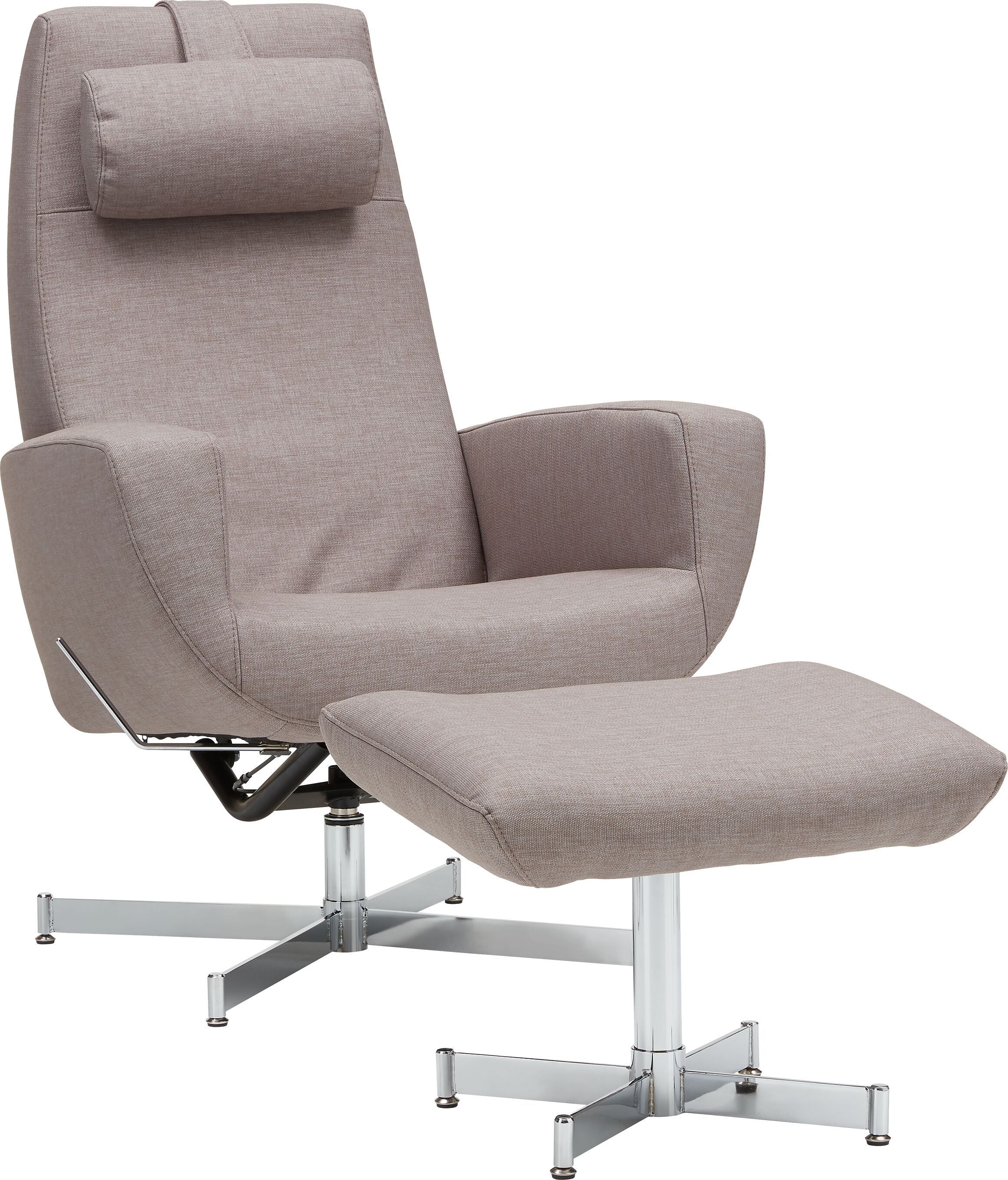 CHARLENE Lager St Lido - Hellgrau / B: 77.0 cm x T: 80.0 cm x H: 105.0 cm