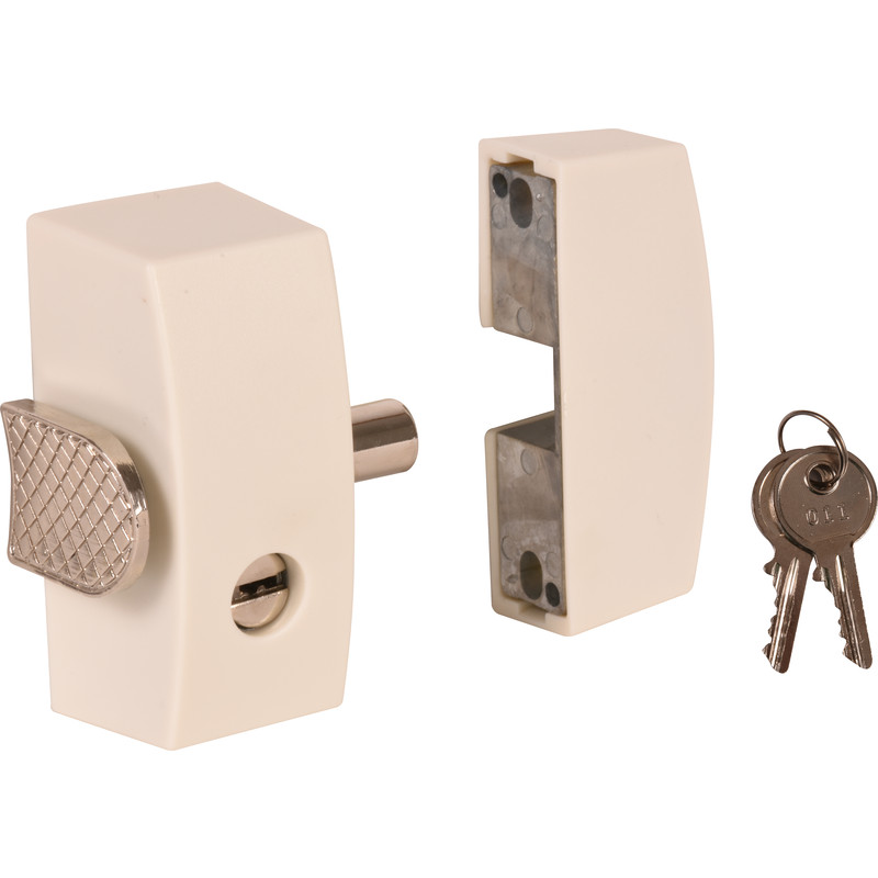 DX oplegslot smal met cilinderslot SKG*