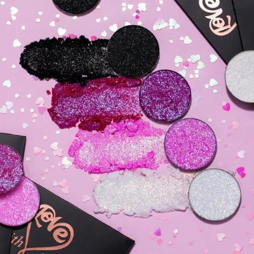 Limited Edition Valentines Pressed Glitter Be Mine