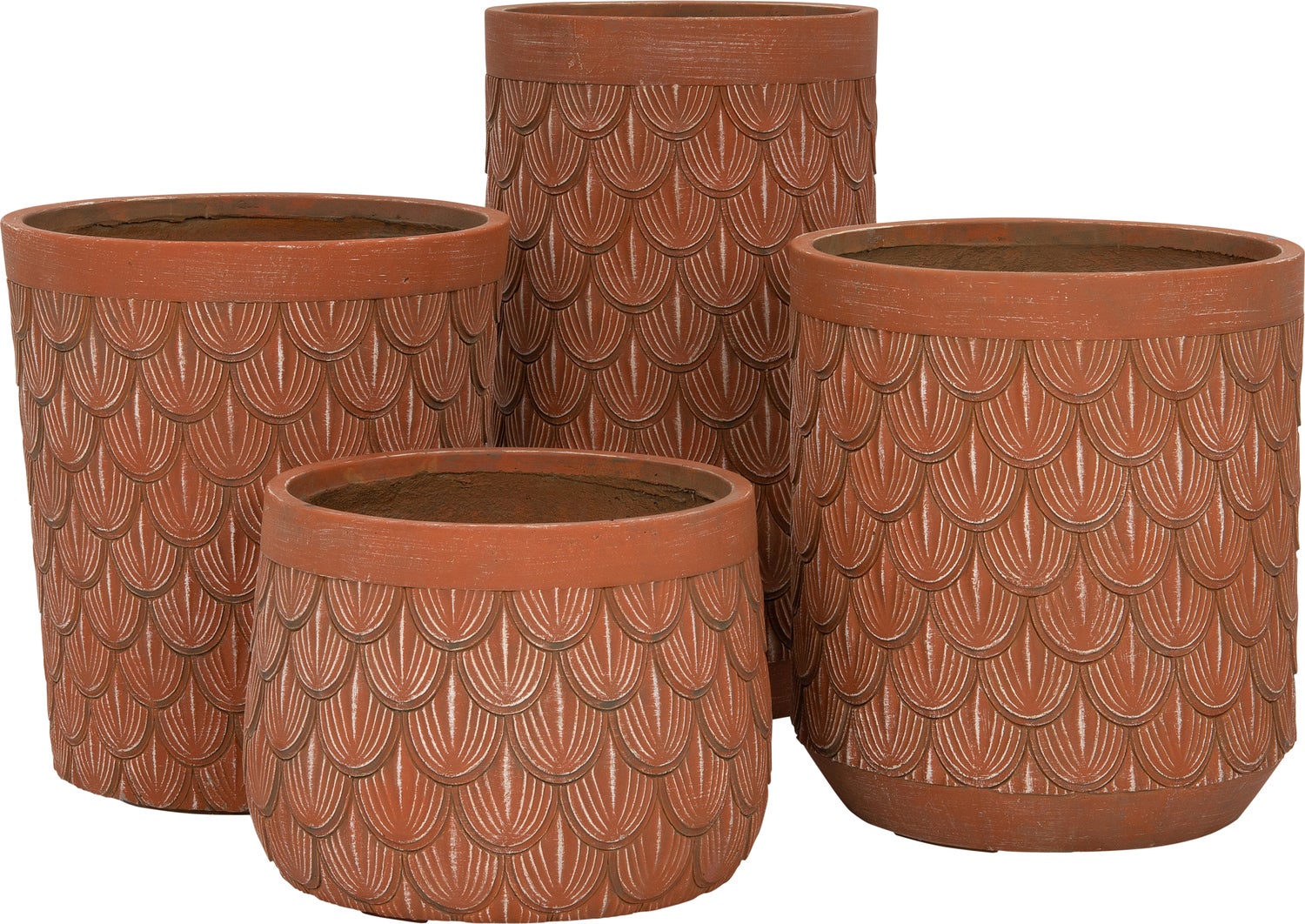 Intratuin bloempot Marieke terracotta D 37 H 65 cm