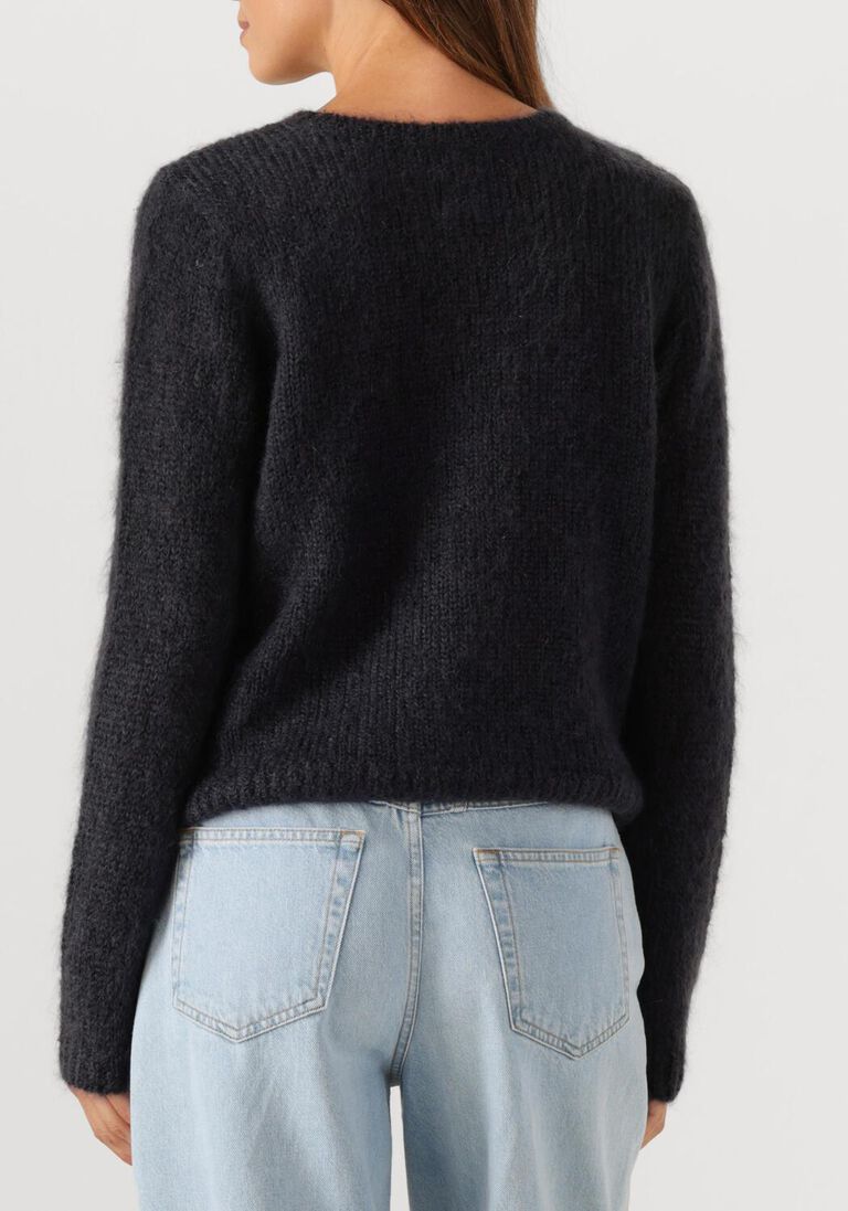donkergrijze des petits hauts trui chouky