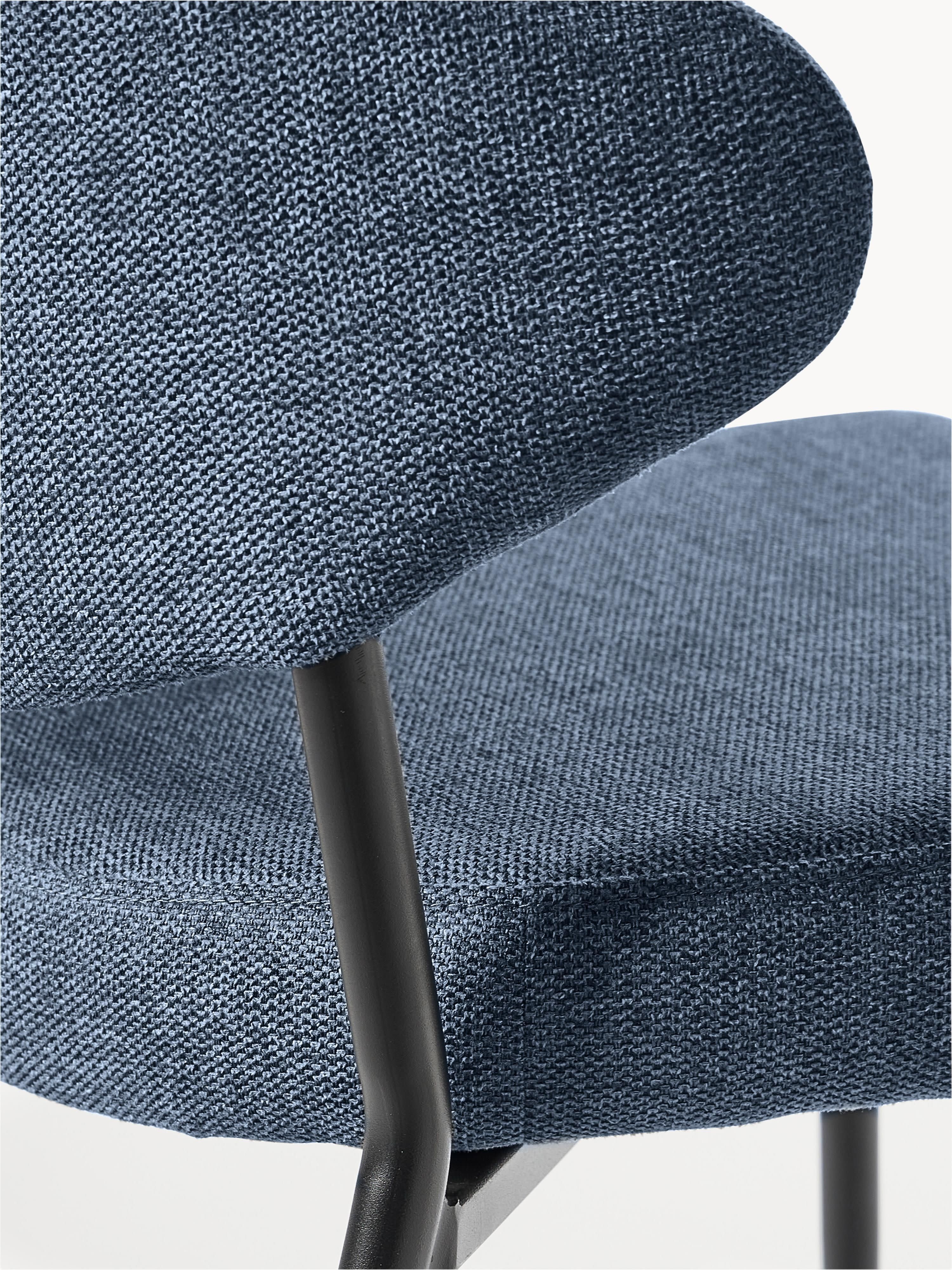 Gestoffeerde stoelen Adele, 2 stuks