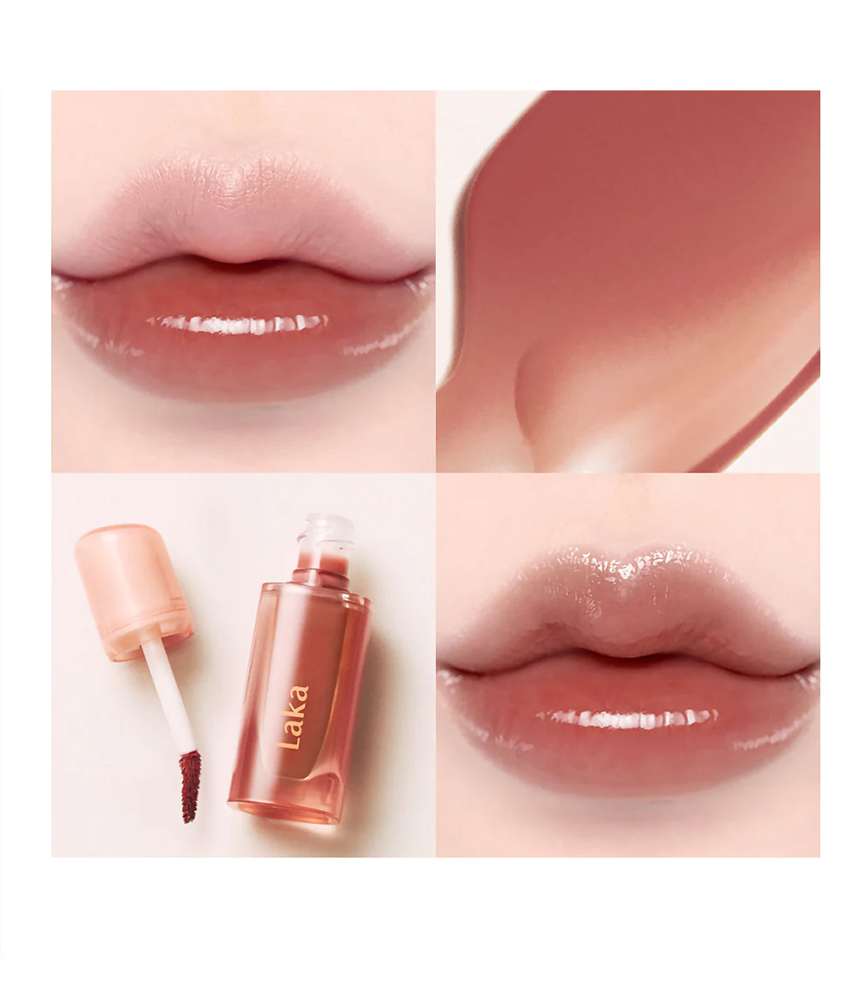 Laka - Lip Gloss Jelling Nude Gloss - 301: Fig Ring