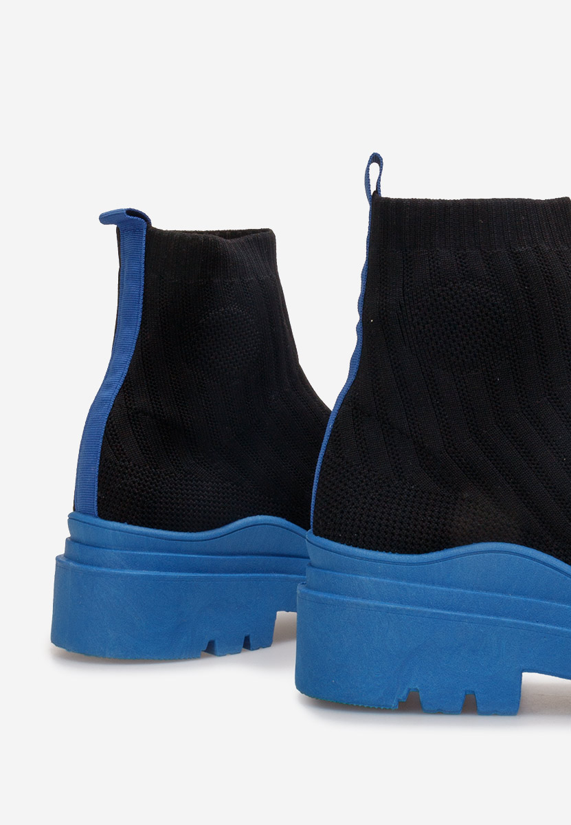 Baskets chaussette bleus Brinley V3