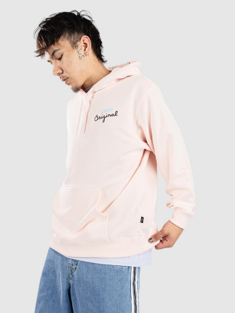 Vans Orange Records Loose Hoodie chintz rose