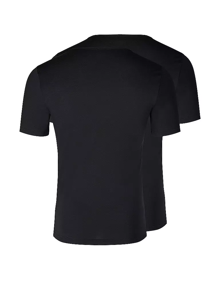 SKINY T-Shirt 2-er Pkg schwarz